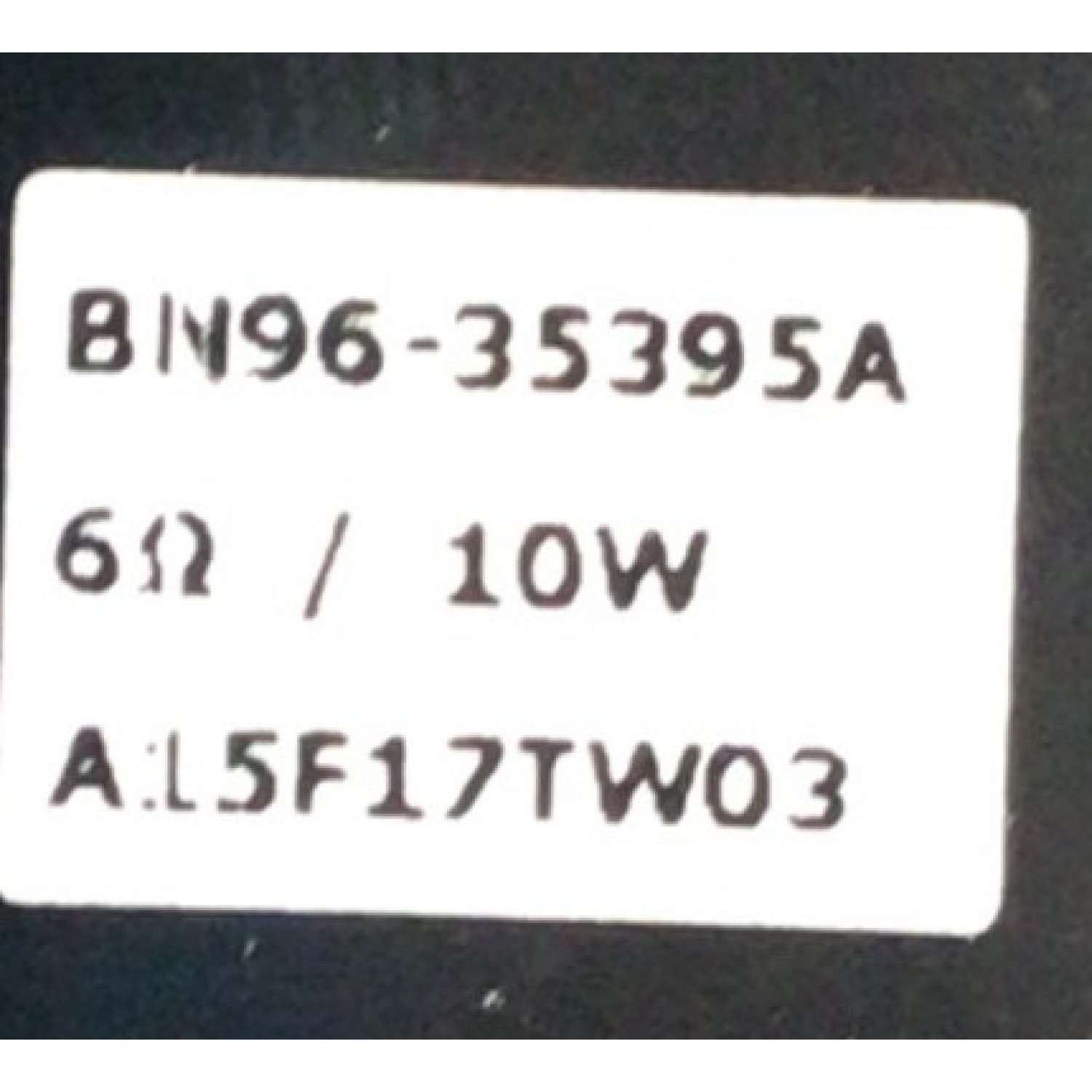 KIT DE BOCINA SPARA TV SAMSUNG (2 PZ) / NUMERO DE PARTE BN96-35395A / BN61-11992X / BN61-11994X / BN61-11991X / BN9635395A /  / MODELO UN55JS8500F - Imagen 4